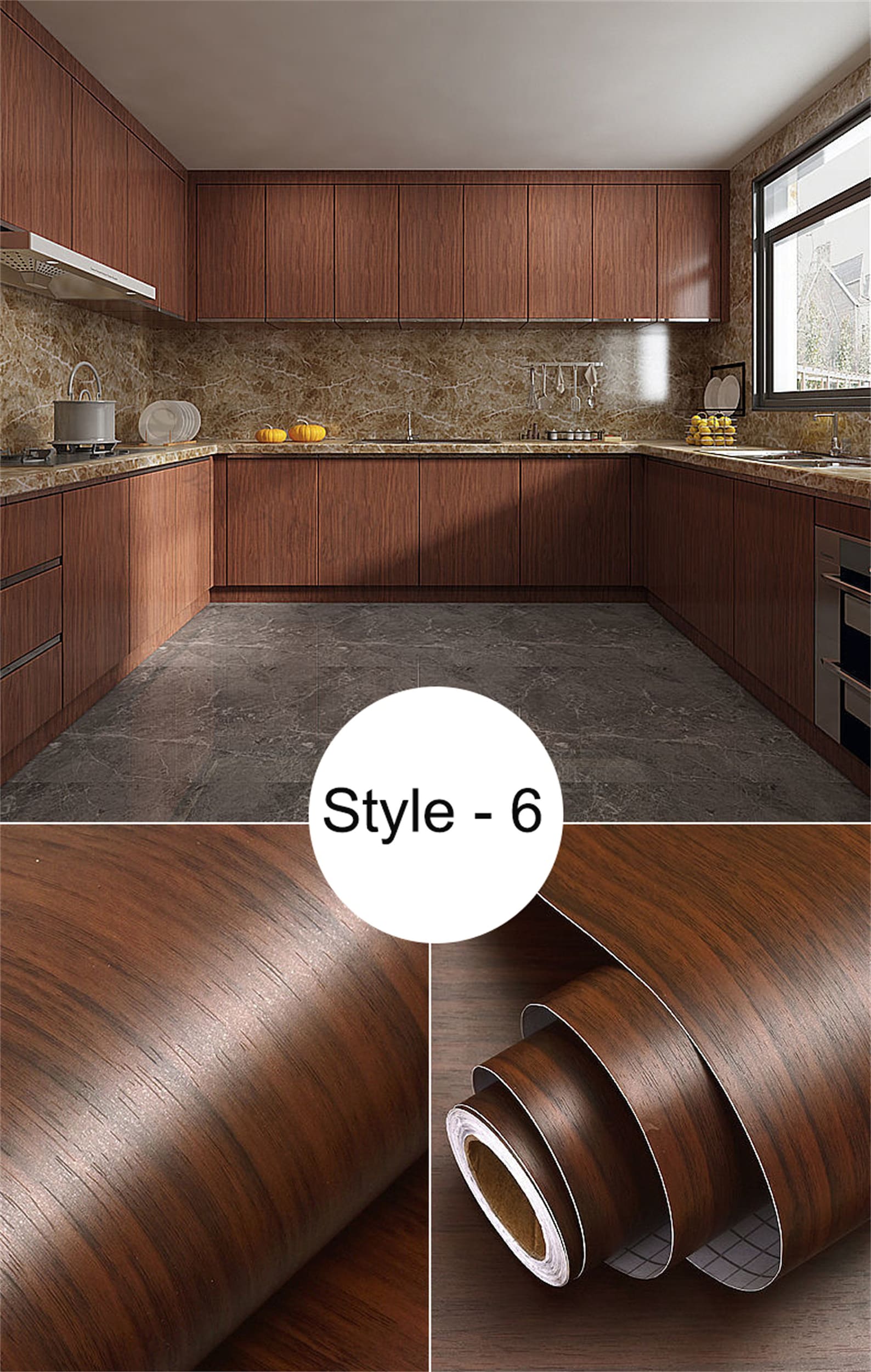 Wood Wallpaper Tile Stickerspeel&stick Tile Decalwood Grain - Etsy