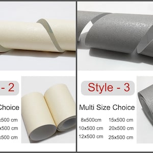 Peel and Stick PVC Self-Adhesive Wallpaper Border Board Trim Moulding Sticker,Wood Grain Wall Border Sticker Vinyl Decal Film for Home Tiles image 7