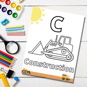 Construction Printable Activity Book - PDF Download: Connect the Dots ...