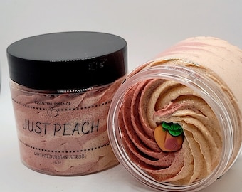 Exfoliante de azúcar batida Just Peachy / Afrutado / Lujo