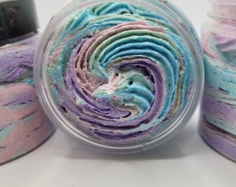 Exfoliante mágico de azúcar batido Unicornio / Arco iris / Exfoliante / Apto para niños / Tiempo divertido