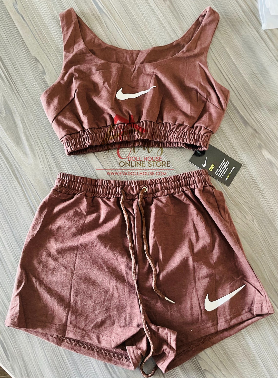 mens twin set shorts and top nike