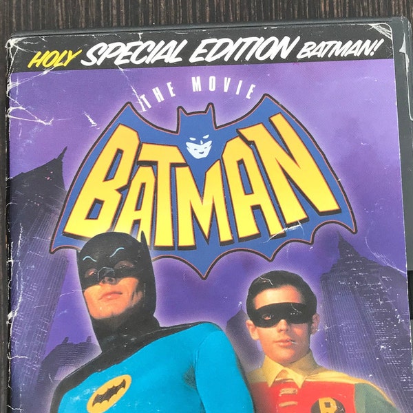 Batman - The Movie DVD. Classic, Campy, Adam West - 1966