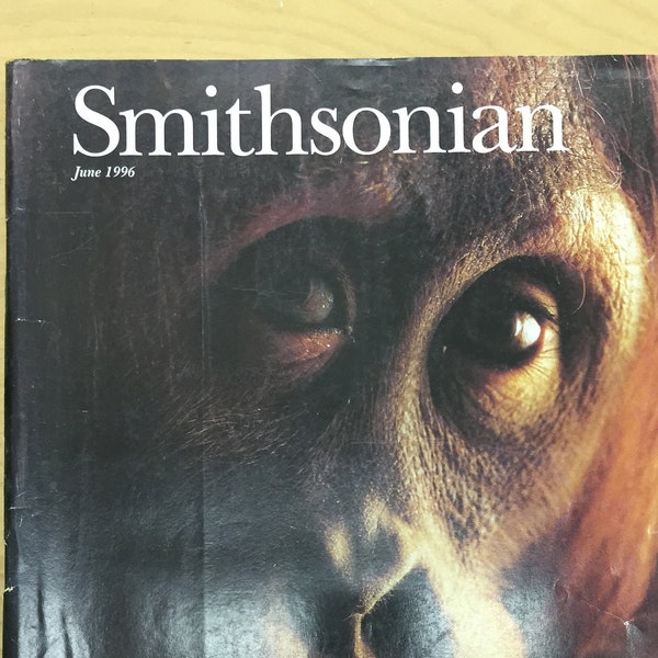 Smithsonian Magazine - The thoughtful ape. At the National Zoo, a new "Think Tank' for orangutans - June 1996