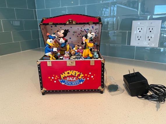 Mickey Mouse Magic Toy Chest - Multi-action Music Box by Enesco