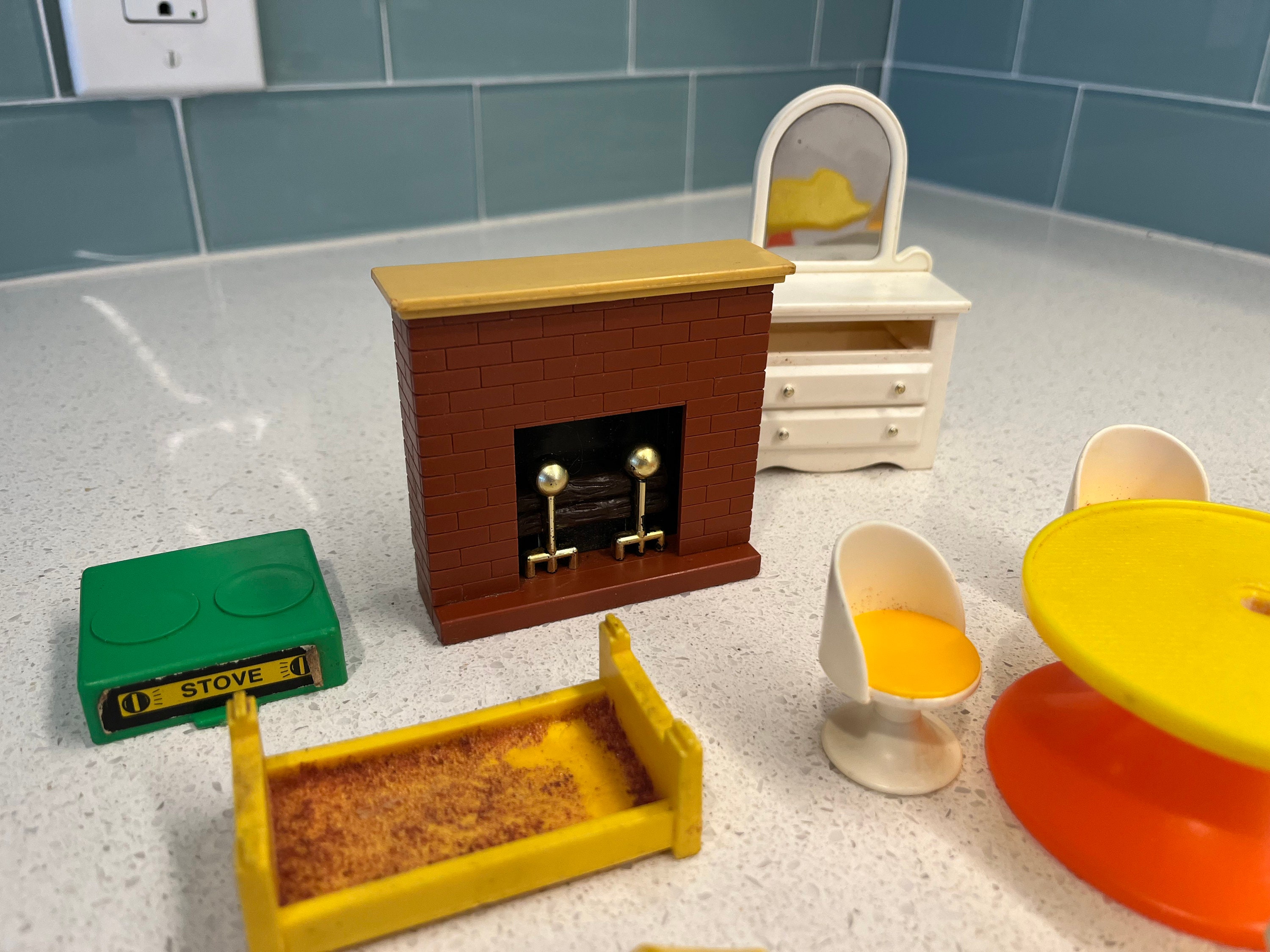 Fisher Price Doll House Accessories. Decorator Sets Lot of Accessories Etsy Australia