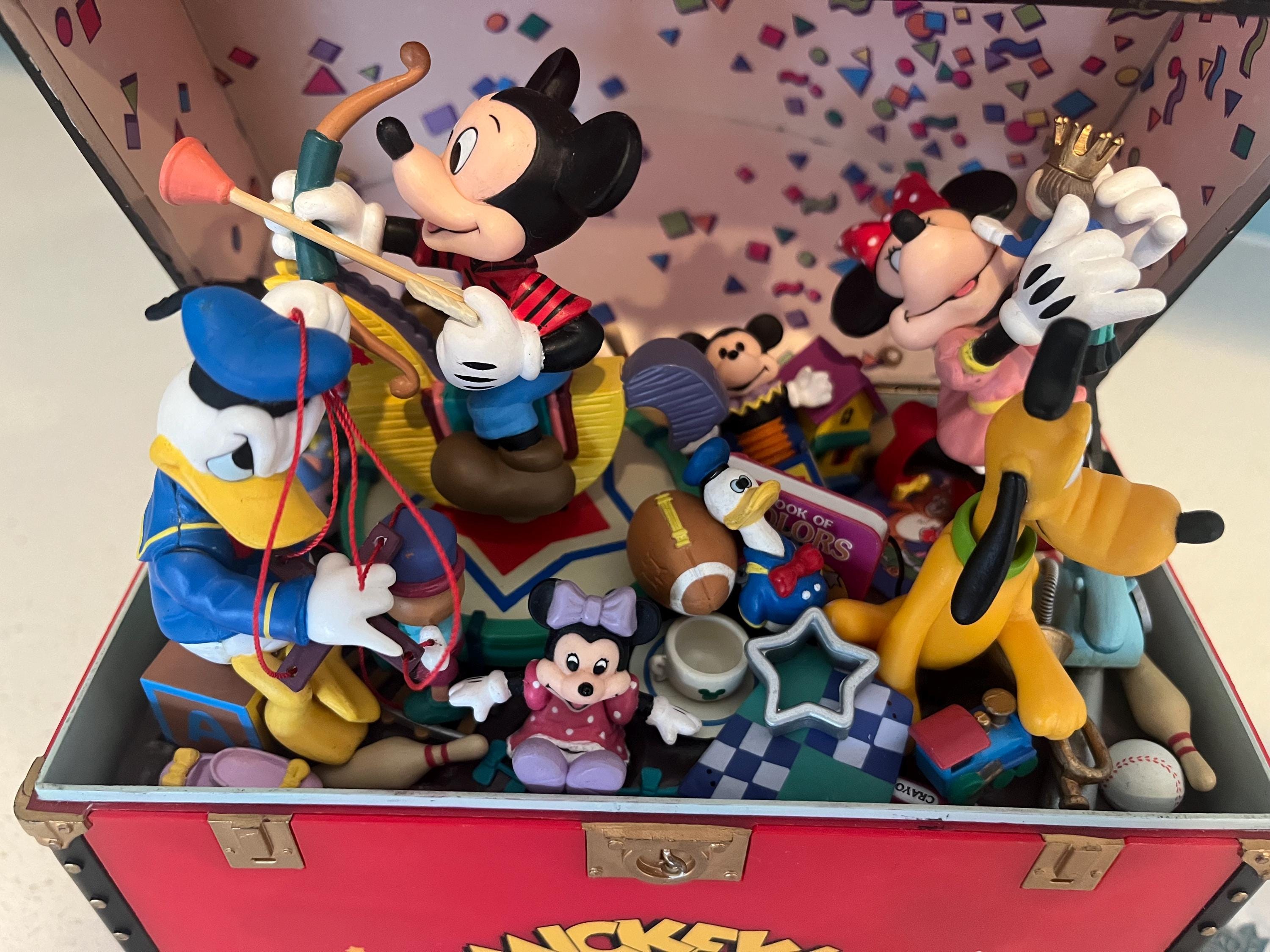 その他 Mickey's Musical Toy Chest Mr Christmas Disney Mickey's Musical Toy Chest 35 Carols
