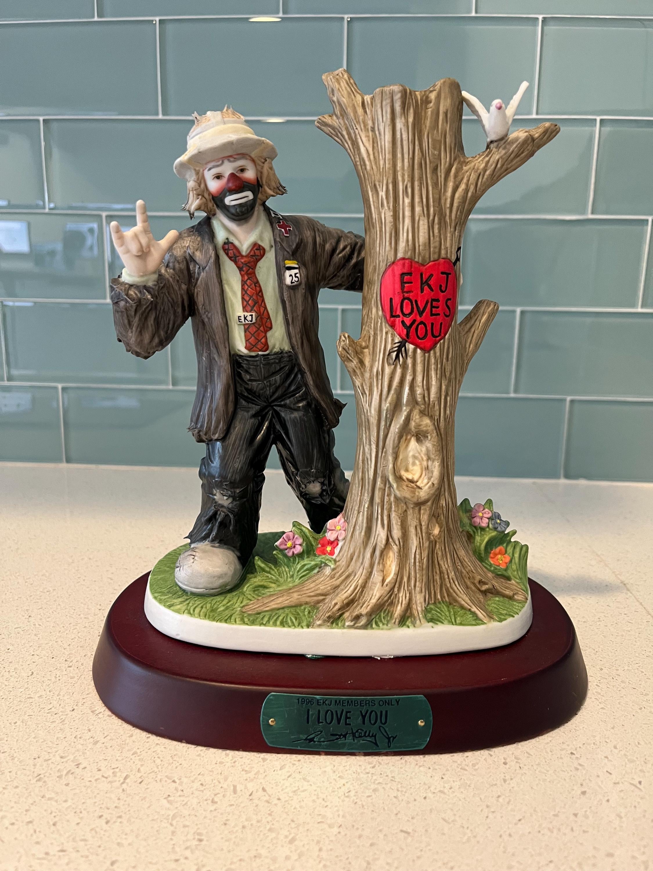 EMMETT KELLY JR.　エメット ケリー JR.　道化師人形 Emmett Kelly Jr. Sculpture - Members Only 