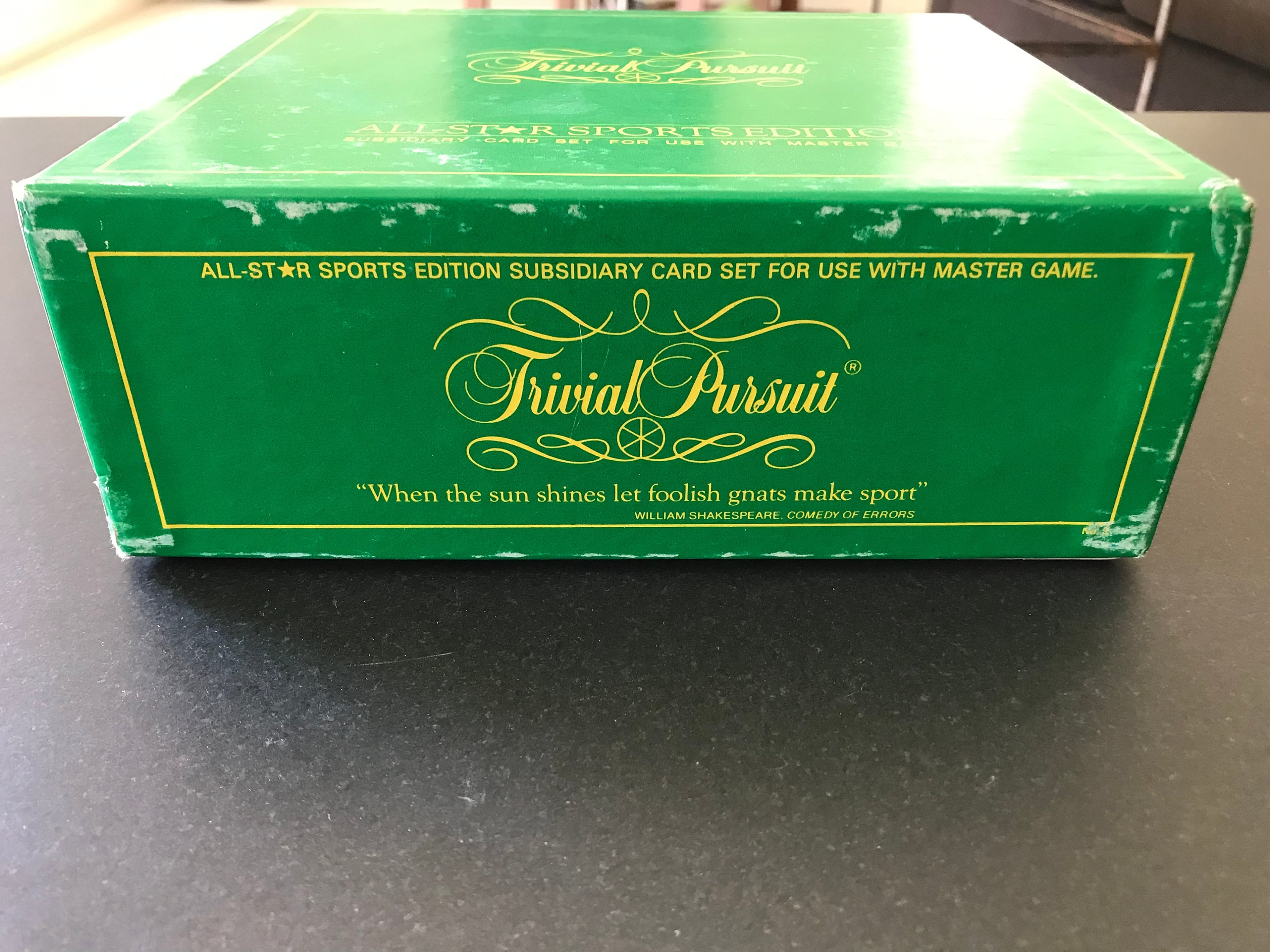 Trivial Pursuit - All Star Sports Edition Subsidiary Card Set - 1981