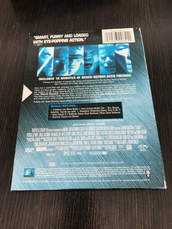 X-men Limited Edition DVD With Limited Edition CD-ROM - 2000