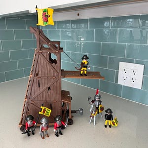 Playmobil 3887 - Belagerungsturm - fast komplett im Set