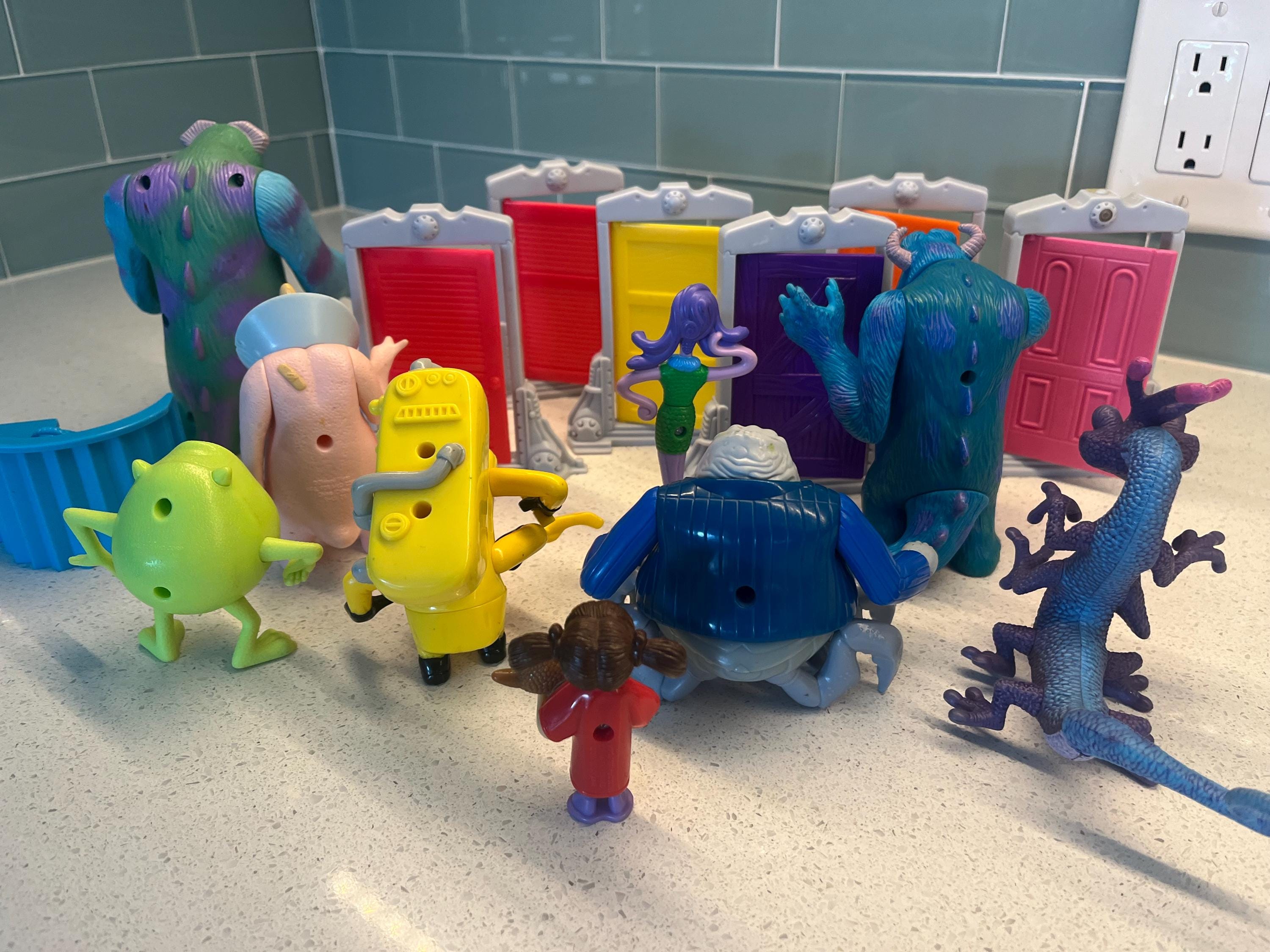 Mcdonalds Happy Meal Toys - Monster's Inc ( Lot of 16 Pieces) - Etsy