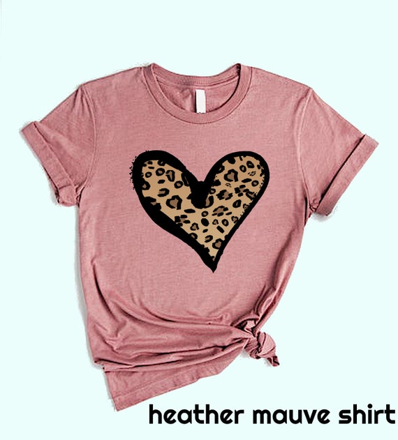 Cheetah heart shirt Clearance