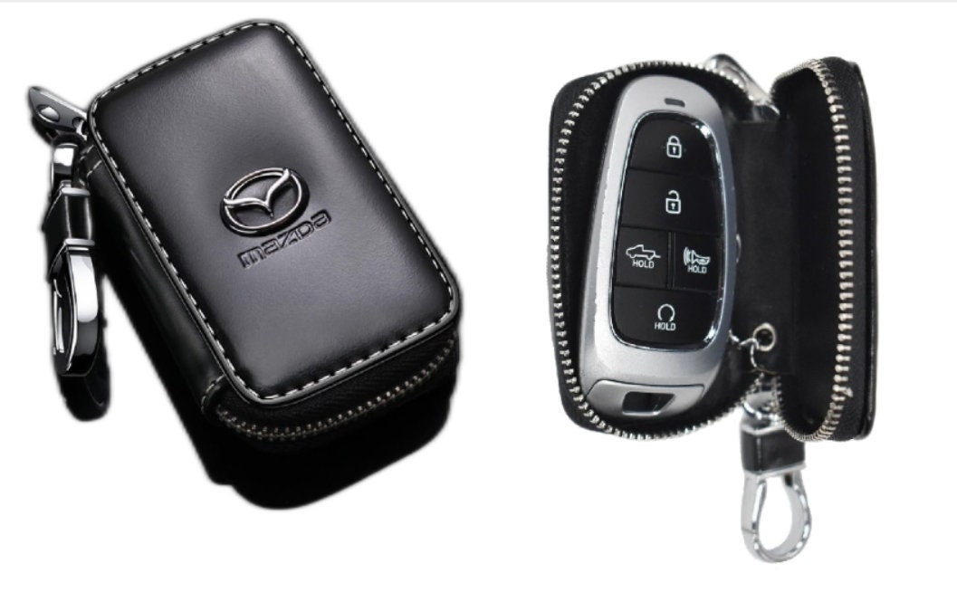 Syodiesn for Mazda Key Fob Cover Soft TPU with Keychain Shell 360 Degree  Full Protective Case Smart Key Fob Case for Mazda 6 Atenza CX-3 CX-5 CX-7