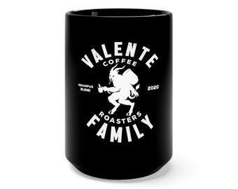 Valente Family Coffee - 2020 Krampus Blend - 15oz Black Mug