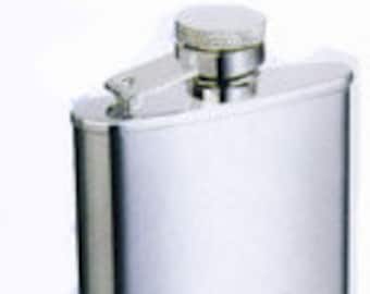 Small 3.5 Oz flask, stainless steel 1235YAY