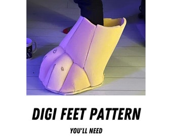 Digi feet base pattern