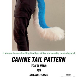 Canine tail pattern