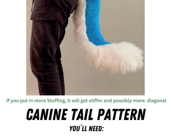 Canine tail pattern