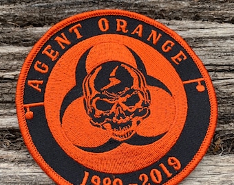 Agent Orange Patch Etsy