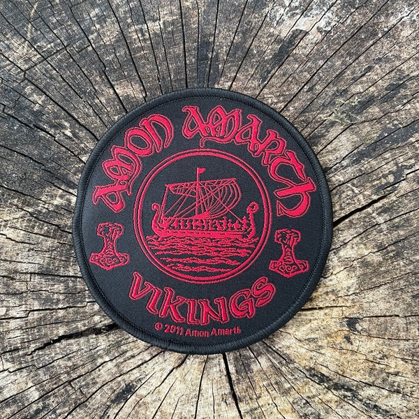 Amon Amarth - Vikings Circular Patch