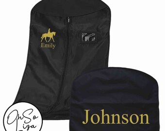 personalised riding hat bolsa