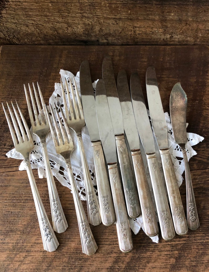 Rosalie Wm. Rogers A1 Plus Oneida Ltd Silverware Etsy