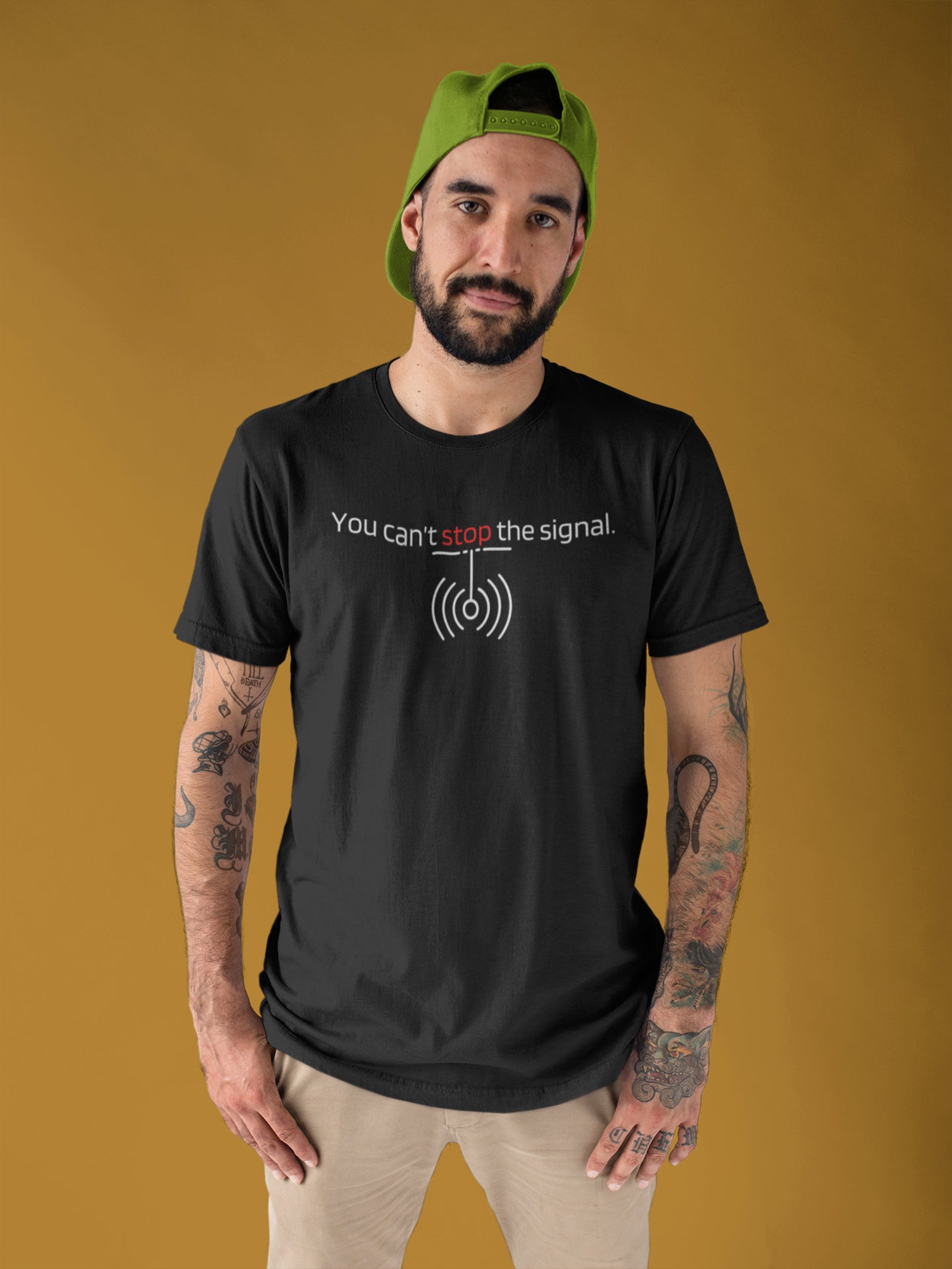 You Cant Stop the Signal T-shirt Anti Big Tech Tech Freedom - Etsy