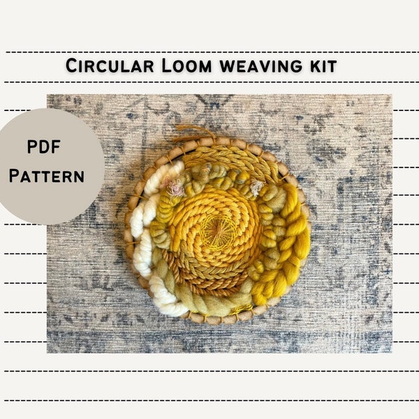 PDF Digital Download Weaving Pattern - Golden