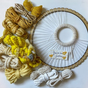 Circular Loom Kit - Weaving - You are my Sunshine