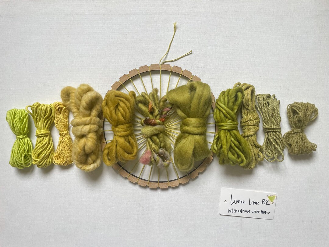 Circular Loom Kit Weaving Lemon Lime Pie Etsy