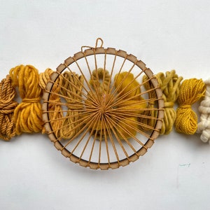 Circular Loom Kit - Weaving - Golden