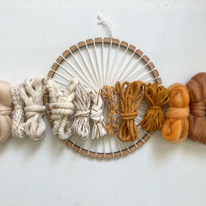 Circular Loom Kit - Weaving - Pumpkin Pie