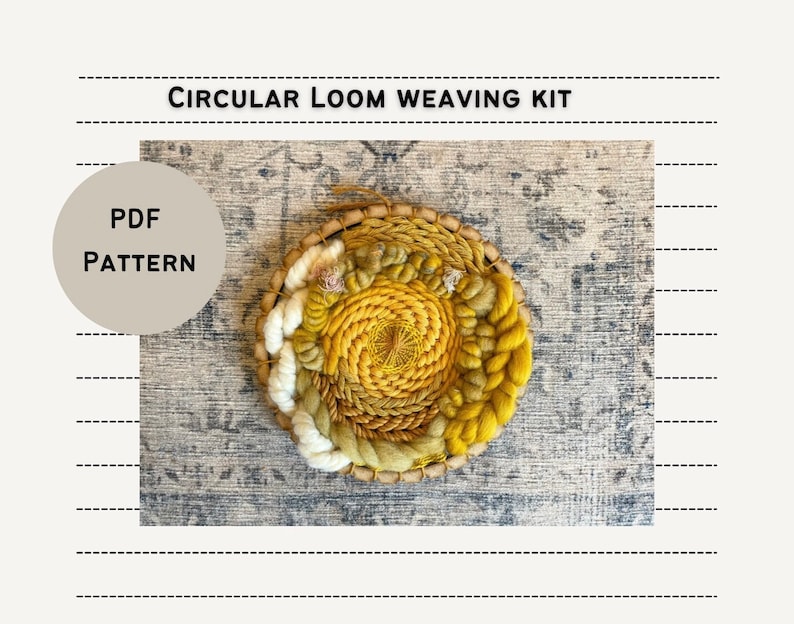 PDF Digital Download Weaving Pattern - Golden - Etsy