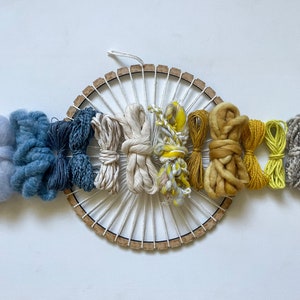 Circular Loom Kit - Weaving - Denim and Sunshine