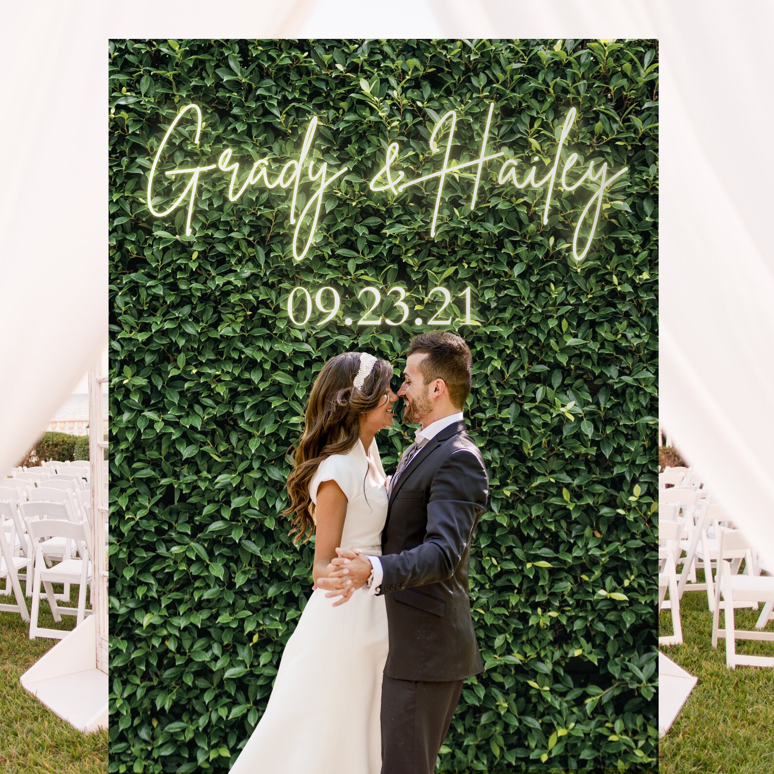 Hedge Grass Wedding Backdrop Grass Wall Backdrop Party Etsy