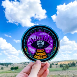 Holographic Eye Sticker