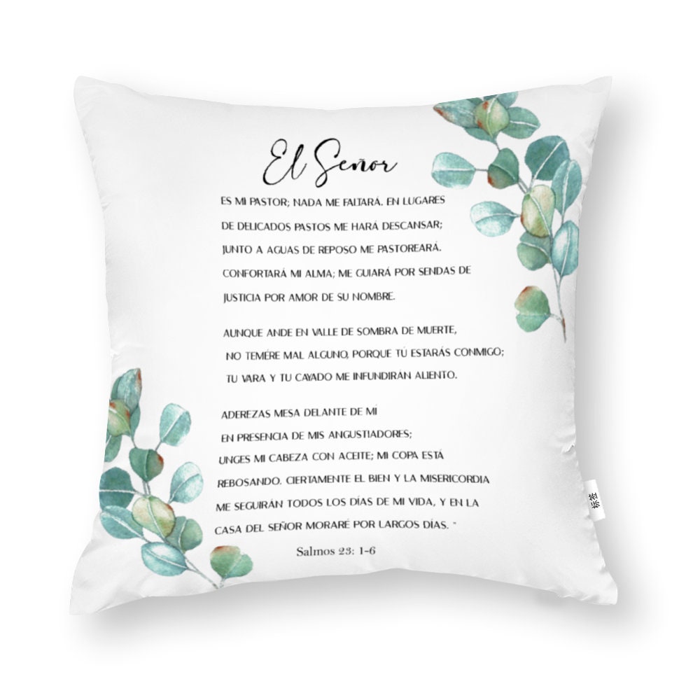 Salmo 23 - O Senhor é o meu Pastor, e nada me faltará Throw Pillow for  Sale by PraalStore