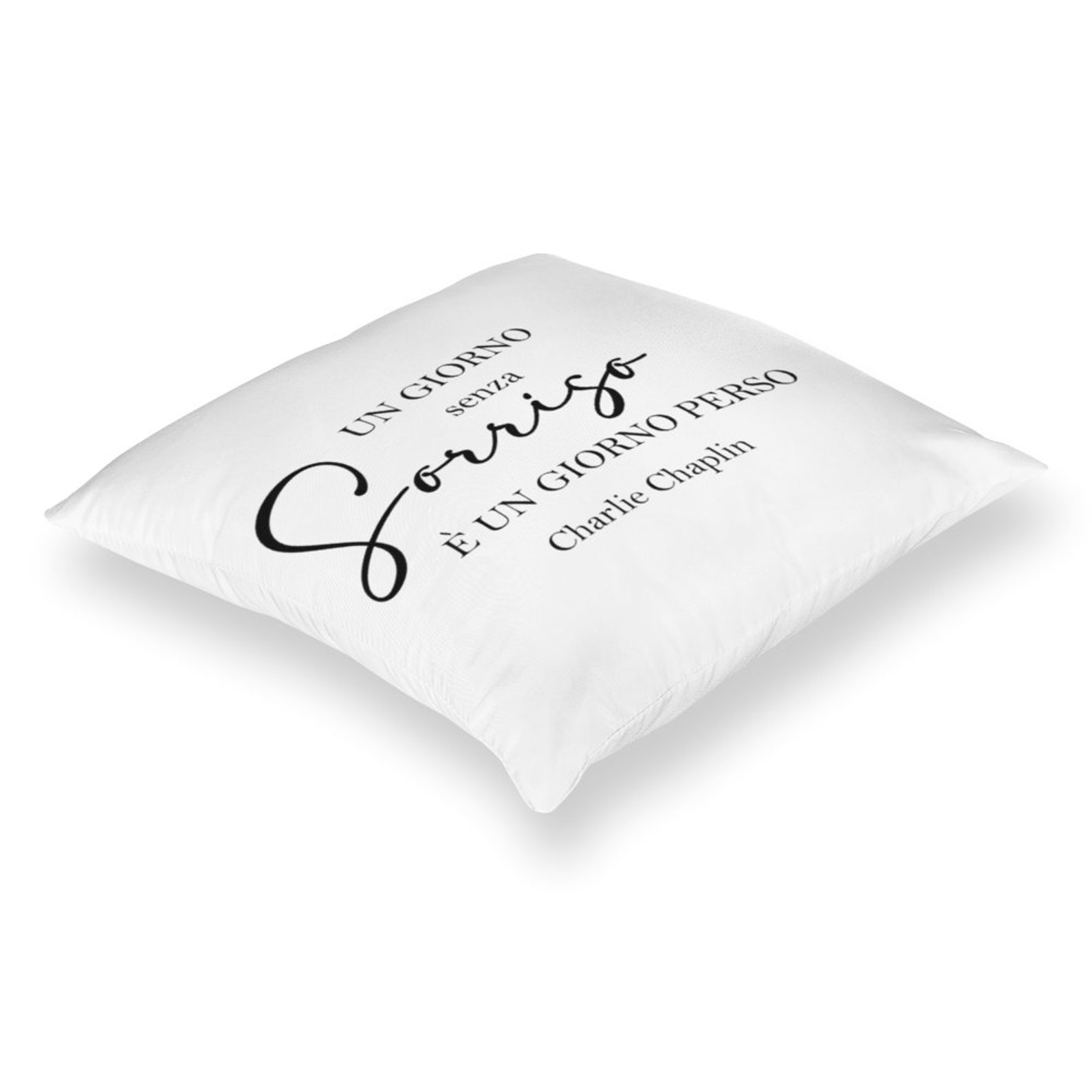 Italian pillowcase italian quote cushion italian gift Etsy