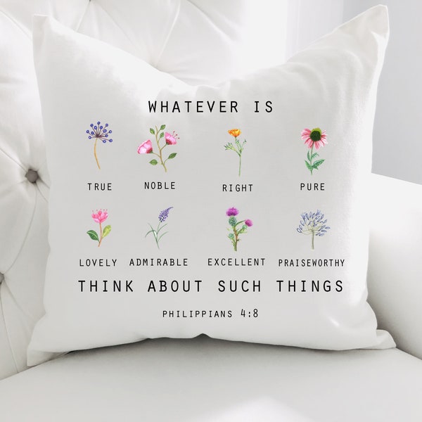 Bible Verse Pillow Etsy