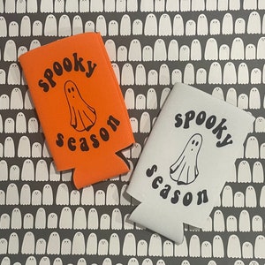 Spooky Season Beverage Hugger, Halloween Drink Holder