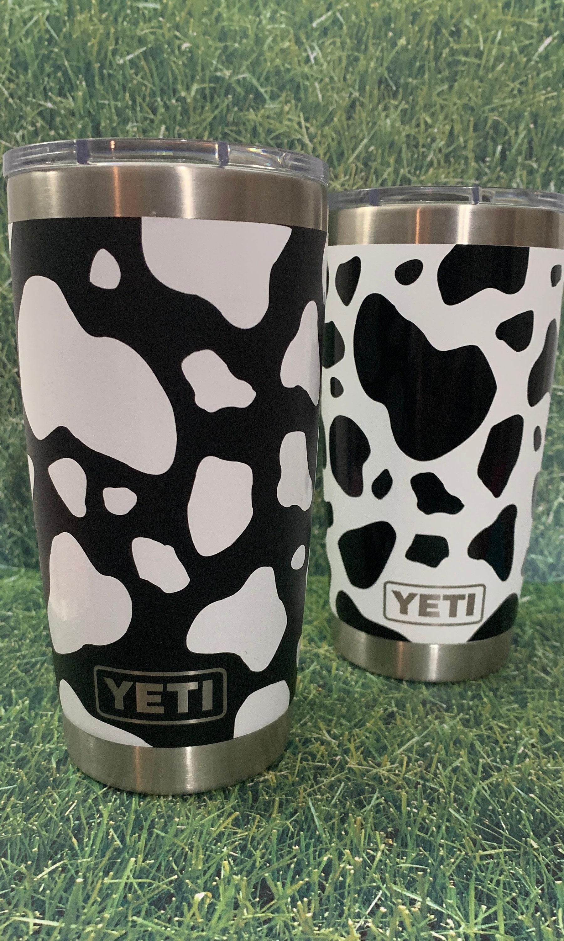 Cow Cuts Yeti Wine Tumbler