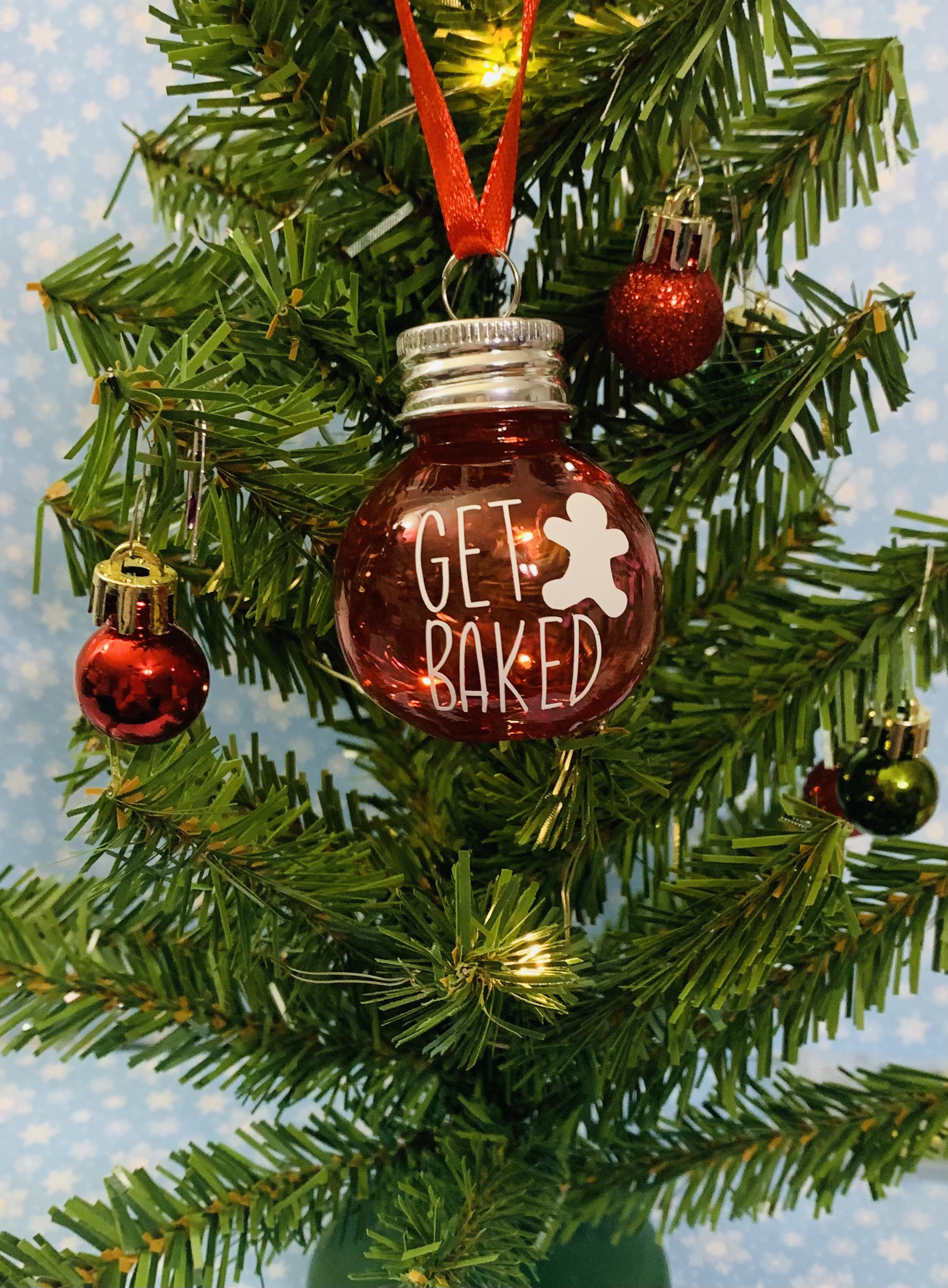 Christmas Ornament Shot Glasses Etsy