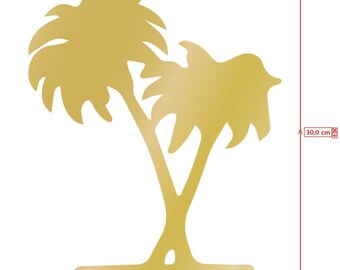 Set of 2 Chrome Gold Window Decal