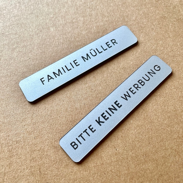 Mailbox Name Plate Etsy