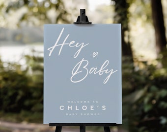 Baby Shower Sign | Pregnancy, Gender Reveal, 1st birthday Signage | Printing Service