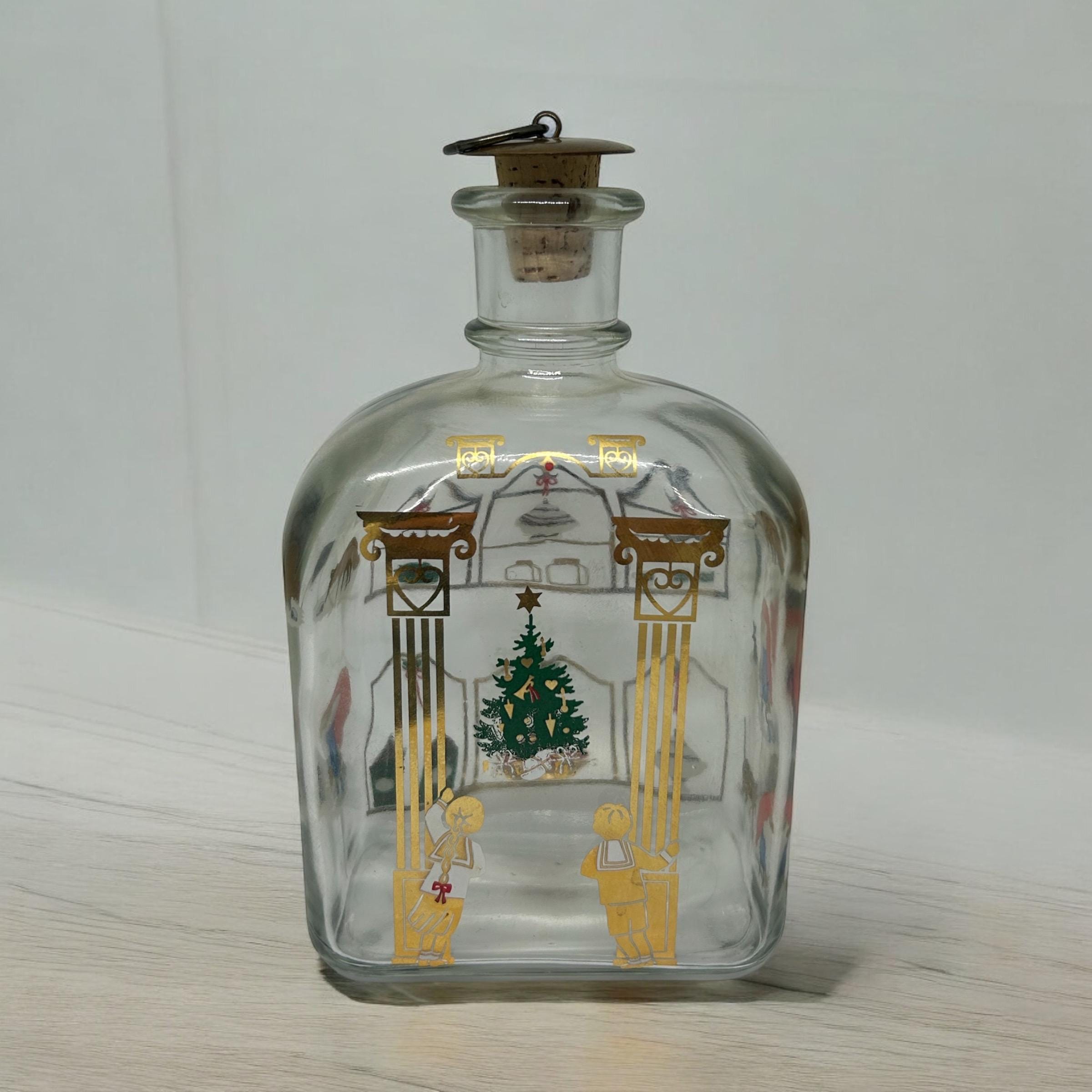 Holmegaard Christmas Bottle - Etsy