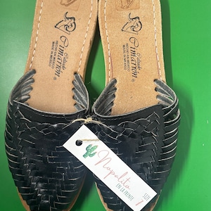 Mexican Artisanal Sandal,Leather Mules, boho hippie handmade huaraches