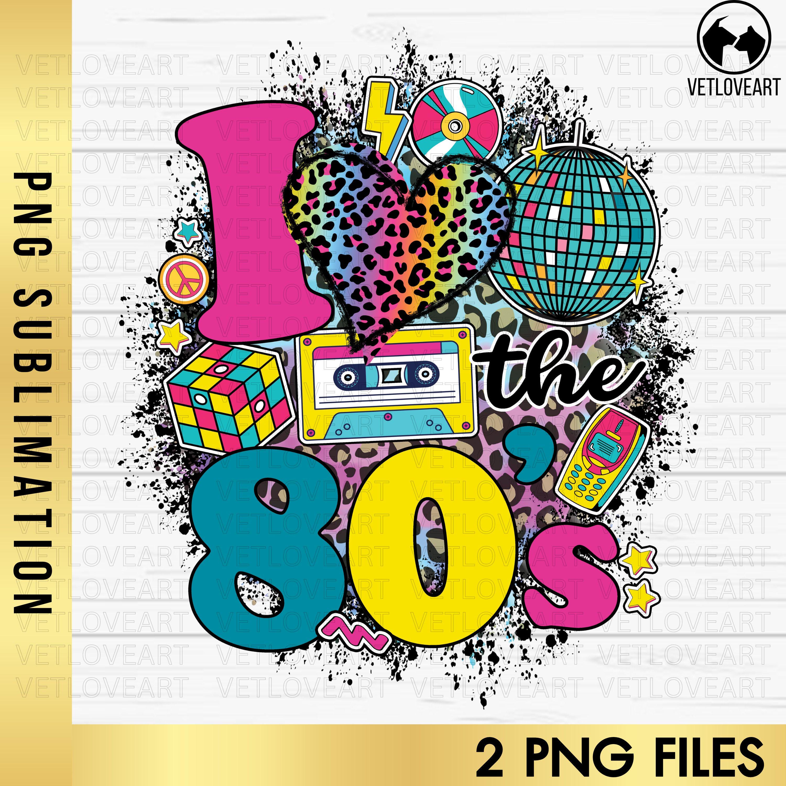 I Love the 80s - Etsy