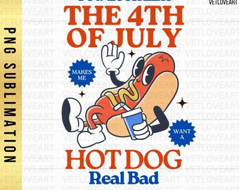 Retro 4th of July PNG: Independence Day Shirt Design (Digital Download